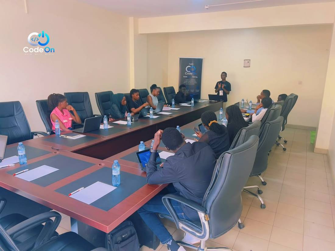 CodeOn agency team in a client meeting